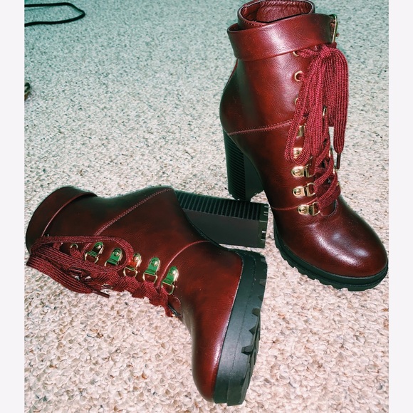 platform hiker bootie